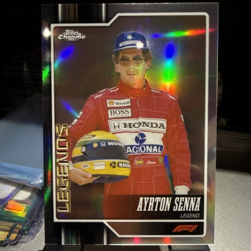 2026 topps chrome ayrton - topps, f1